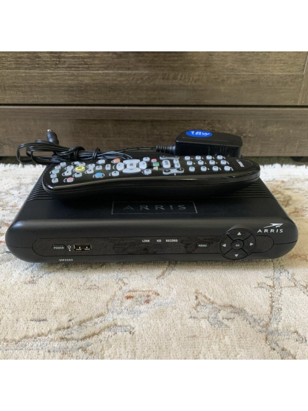 Arris VIP2262 V2 IP Set Top Box High Definition Remote Power Cord Sasktel MaxTV